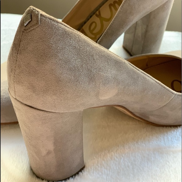 Sam Edelman Gray Suede Pumps / Size 9 - Picture 2 of 6